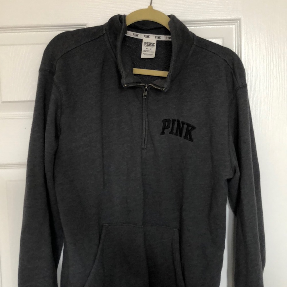 Victoria’s Secret PINK pullover sweatshirt 1/4 zip